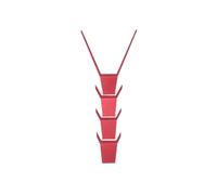 GRZPCJZM Autocollant décoratif for capot de voiture en alliage d'aluminium, compatible avec la Corvette C8 Stingray Z51 Z06 2020-2023(Red)