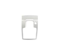 GRZPCJZM Autocollant décoratif for console de voiture Audi Q7, levier de vitesse, porte-gobelet, panneau multimédia(D Silver)