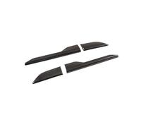 GRZPCJZM Autocollant décoratif for grille d'aération latérale de garde-boue, compatible avec le Land Rover Range Rover Evoque 2012-2018(Carbon Fiber)
