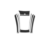 GRZPCJZM Autocollant en fibre de carbone souple for levier de vitesse, compatible avec Opel Astra H MK5 2004-2010 LHD RHD(For RHD Black)