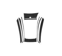GRZPCJZM Autocollant en fibre de carbone souple for levier de vitesse, compatible avec Opel Astra H MK5 2004-2010 LHD RHD(For LHD Black)
