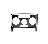 GRZPCJZM Autocollant en fibre de carbone souple véritable compatible avec les garnitures intérieures de la console centrale de la Beetle 2012-2019(Black)