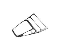 GRZPCJZM Autocollant for panneau de changement de vitesse de commande centrale de voiture compatible avec Ford Focus SE RS ST Ecoboost 2015-2018(For RHD Black Carbon)