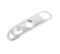 GRZPCJZM Autocollants de garniture de panneau de changement de vitesse for console centrale de voiture en ABS, compatibles avec Mercedes Smart 451 Fortwo 2009-2015(Silver)