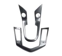 GRZPCJZM Autocollants for cadre de console centrale de voiture compatibles avec la Cruze 2009-2015(Carbon Fiber Black)