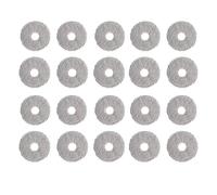 GRZPCJZM Balai Balai à Franges Compatible avec Les aspirateurs Robots Xiaomi X20 Plus/X20 Max/X10+, L10/L20/L30 Ultra et Mijia M30S/M40(20 pcs mop Cloth)