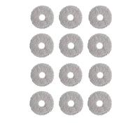GRZPCJZM Balai Balai à Franges Compatible avec Les aspirateurs Robots Xiaomi X20 Plus/X20 Max/X10+, L10/L20/L30 Ultra et Mijia M30S/M40(12 pcs mop Cloth)