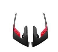GRZPCJZM Compatible avec CB 650R 2019-2023, Couvercle de Panneau latéral de Cadre, ailerons de carénage, Garniture d'aileron(A-Red)
