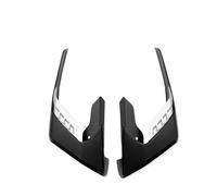 GRZPCJZM Compatible avec CB 650R 2019-2023, Couvercle de Panneau latéral de Cadre, ailerons de carénage, Garniture d'aileron(A-Sliver)