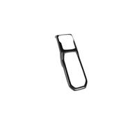 GRZPCJZM Compatible avec Jeep Wrangler JL 2018-2025, couvercle décoratif for tableau de bord, porte-gobelet, garniture de console centrale(ABS Black-1PCS)