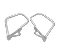 GRZPCJZM Compatible avec la Barre de Protection du Moteur et du Pare-Chocs latéral de la BMW K1600 GT/GTL 2011-2024(Silver-Rear)