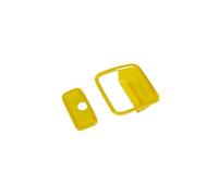 GRZPCJZM Compatible avec la garniture décorative de la poignée de maintien de la boîte de rangement copilote Jeep Wrangler JL JT 2018-2023(Yellow)