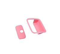 GRZPCJZM Compatible avec la garniture décorative de la poignée de maintien de la boîte de rangement copilote Jeep Wrangler JL JT 2018-2023(Pink)