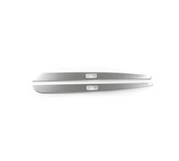 GRZPCJZM Compatible avec l'accoudoir central de la console de voiture Mercedes Classe C W204 2011-13, bandes latérales, garniture en acier inoxydable
