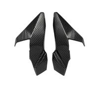 GRZPCJZM Compatible avec Le Phare Avant de Moto Kawasaki Z650 2017-2019, Couvercle latéral supérieur, carénage de Nez de Capot(B-Carbon Fiber Look)