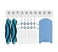 GRZPCJZM Compatible avec Le Sac filtrant for Balai à Franges Cecotec Conga 2499 Ultra Home Titanium Advanced/Atvel SmartGyro R80(Burgundy)