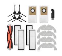 GRZPCJZM Compatible avec Les Accessoires d'aspirateur Robot D10s Plus RLS3D: Filtre, serpillière, Chiffon, Sacs, Brosse(D10sP2441112)