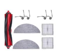 GRZPCJZM Compatible avec Les Accessoires de Robot Q10 X5 / Q10 PF / Q10P / Q8+ / Q8 Max Pro Plus, Brosse latérale Principale, Filtre, Sac en Tissu(Orange)