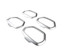 GRZPCJZM Compatible avec les accessoires intérieurs Jeep Renegade 2016-2024, garniture de protection décorative for panneau de calandre de porte(Silver)