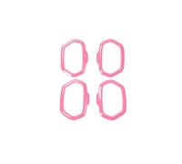 GRZPCJZM Compatible avec les accessoires intérieurs Jeep Renegade 2016-2024, garniture de protection décorative for panneau de calandre de porte(Pink)