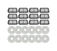 GRZPCJZM Compatible avec Les aspirateurs Robots 3i P10 Ultra : pièce de Rechange (Filtre et Chiffon de Nettoyage).(Beige)