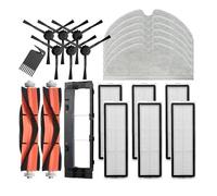 GRZPCJZM Compatible avec Les aspirateurs Robots Xiaomi MI Robot Vacuum Mop 1T 2 Pro Plus STYTJ02ZHM (pièces détachées for aspirateur : Couvercle de Brosse et Filtre).(Set 6)
