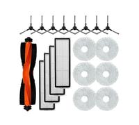 GRZPCJZM Compatible avec Les aspirateurs Robots Xiaomi S20+ / S10 Plus / B108GL / B105 / B108CN / B113CN (pièce : Brosse latérale Principale, Sac de Nettoyage)(Dark Khaki)