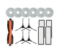 GRZPCJZM Compatible avec Les aspirateurs Robots Xiaomi S20+ / S10 Plus / B108GL / B105 / B108CN et B113CN. Pièces détachées : Filtre, Brosse Principale, Brosse de Nettoyage.(Clear)