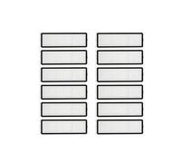 GRZPCJZM Compatible avec Les aspirateurs Robots Xiaomi X20 Max/Pro, D109GL et D102GL : Rouleau Principal, Brosse latérale, Filtre et Sac de récupération.(Burgundy)