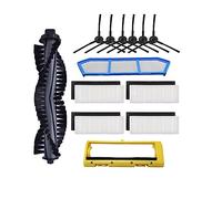 GRZPCJZM Compatible avec Les modèles A4/A4S/A40, Polaris PVCR 0926/0726W/0826 et Amibot Spirit H2O. Pièce de Rechange for Brosse filtrante à Rouleau.(Set 5)