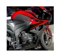 GRZPCJZM Compatible avec Les Motos CBR600RR 2007-2024, couvercles de Protection Moteur, Accessoires de Protection de Capot Moteur(Black-C)