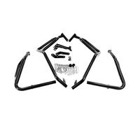 GRZPCJZM Compatible avec Les Pare-Chocs de Moto XL750 TRANSALP750 2023-2024, Protection du Moteur, carénage, Cadre, Pare-Chocs(Black-1 Set)