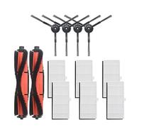 GRZPCJZM Compatible avec Les pièces d'aspirateur Robot XiaoMi Mijia Lydsto R1 R1A S1, Brosse Principale, Filtre, Brosse latérale, Sac, Chiffon de Nettoyage(Purple)