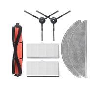 GRZPCJZM Compatible avec Les pièces d'aspirateur Robot XiaoMi Mijia Lydsto R1 R1A S1, Brosse Principale, Filtre, Brosse latérale, Sac, Chiffon de Nettoyage(Pink)