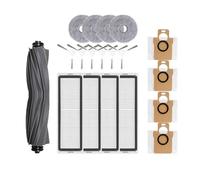 GRZPCJZM Compatible avec Les pièces de l'aspirateur Robot Xiaomi X20+/X20 Plus, Brosse latérale Principale, Filtre, serpillière, Sac en Tissu(Clear)