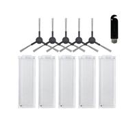 GRZPCJZM Compatible avec Les pièces de Rechange for aspirateur Robot RCV 3, Brosse latérale Principale, Filtre, Chiffon de Nettoyage(Set 10)