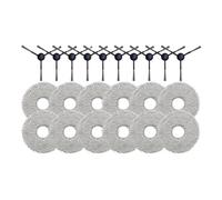 GRZPCJZM Compatible avec Les pièces T30 Pro/Max/Omni DDX14/YEEDI M12 Pro+, Brosse latérale Principale, Filtre, Sac de serpillière(T3024062515)