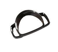 GRZPCJZM Compatible avec Mercedes Smart 451 Fortwo 2009-2015, anneau de compteur de vitesse, couvercle de jauge, cadre de garniture(Carbon Fiber Style)