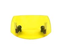 GRZPCJZM Compatible avec PCX 125 PCX 150 PCX 160 FAZE250 Forza Motorcycle S Extension de Pare-Brise réglable(Light Orange)