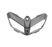 GRZPCJZM Compatible avec Yamaha MT-09 FZ-09 2017-2020, Couvercle de Support de Phare, carénage supérieur de Capot Avant de Moto(Carbon Fiber Look)