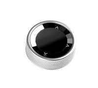 GRZPCJZM Couvercle de Bouton multimédia Compatible avec BMW E90 E91 E92 E93 E70 E71 E82 E81 E87, Accessoires centraux, châssis E, Cristal(Crystal,for e90)