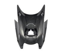 GRZPCJZM Couvercle de Verrouillage de l'interrupteur d'allumage for Trou de clé, Compatible avec Les Accessoires de Moto Kawasaki Z650 Ninja650 2017-2023(Carbon Fiber Look)