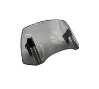 GRZPCJZM Extension de Pare-Brise réglable Compatible avec Kawasaki KLR 650 2020-2023(Light Smoke)