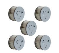 GRZPCJZM Filtre Compatible avec Les aspirateurs à Main sans Fil Xiaomi Jimmy JV85/JV85 Pro/H9 Pro(5 pcs)