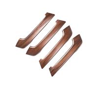 GRZPCJZM Garniture décorative for poignée de porte intérieure de voiture, compatible avec Toyota Land Cruiser Prado FJ150 150 2010-2019(Loose wood grain)
