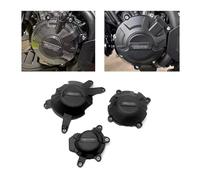 GRZPCJZM Kit de carénage et de Protection Moteur Compatible avec Les modèles CB650R et CBR650R 2021-2023(Carbon Look-C)