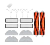 GRZPCJZM Kit de pièces for aspirateur Robot Xiaomi MiJia 1C Stytj01zhm, Brosse latérale Principale, boîte à Eau, Chiffon Nettoyage et Filtre(Suit 2)
