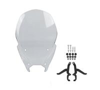 GRZPCJZM Kit Pare-Brise for Moto Compatible avec Yamaha MT-09 MT09 SP 2024 2025(Light Grey)