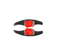 GRZPCJZM Palettes de changement de vitesse compatibles avec Passat Teramont Touron 2018-2020, en fibre de carbone véritable et dure(Black)