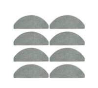 GRZPCJZM Pièce de Rechange Compatible avec l'aspirateur Robot Roidmi Eve CC / SDJ12RM : Rouleau Principal, Brosse latérale, Filtre, Sac de Nettoyage.(8 Mop Cloth)